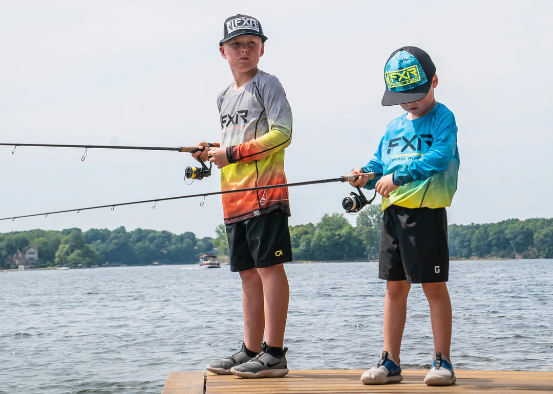 YTH ATTACK UPF LONGSLEEVE 22 GREY/INFERNO