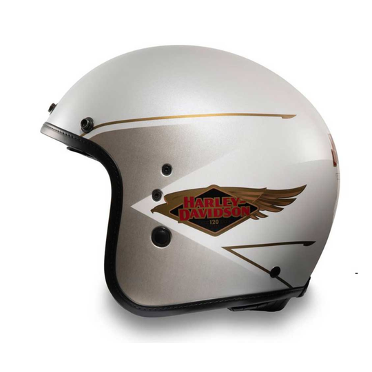 Harley-Davidson 120th Anniversary Diamond Open Face Helmet