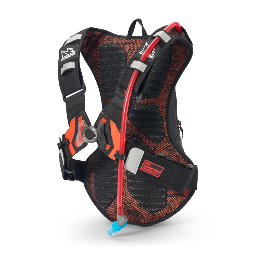 High flow water tube hydration backpack