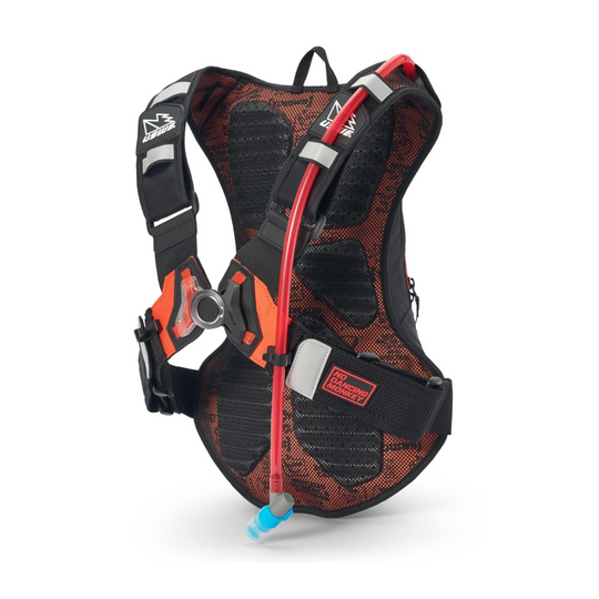 Breathable back panel and shoulder straps