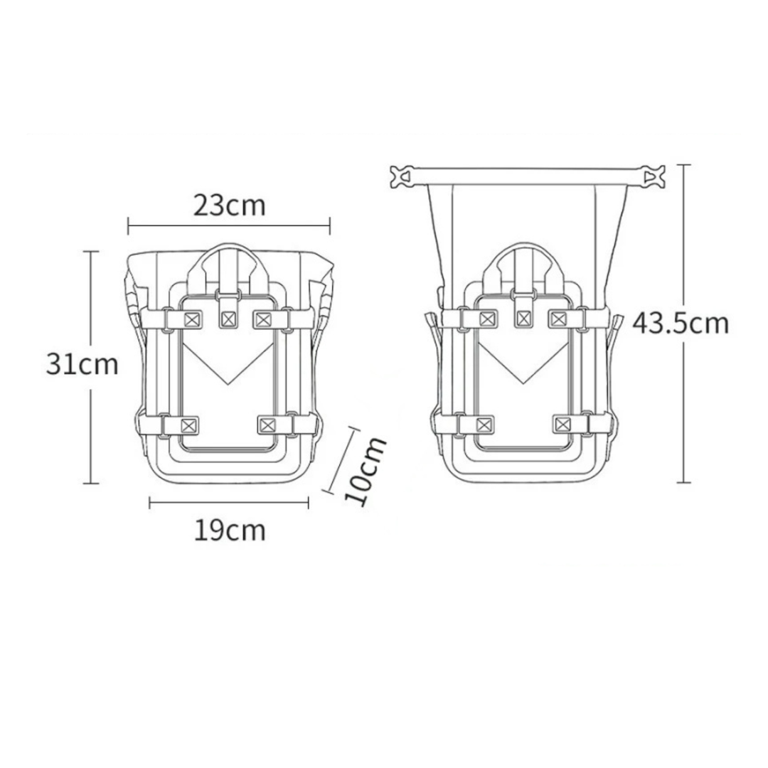 Universal fit bumper model bag 8L
