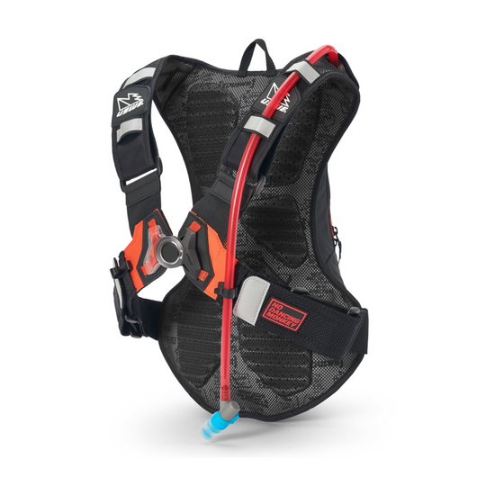 Hydration backpack with breathable back pad 8L