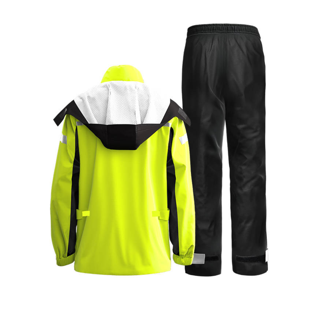 MOTOWOLF PREMIUM WATERPROOF MULTIS RAINCOAT WITH SHOE COVER AND CARRY POUCH