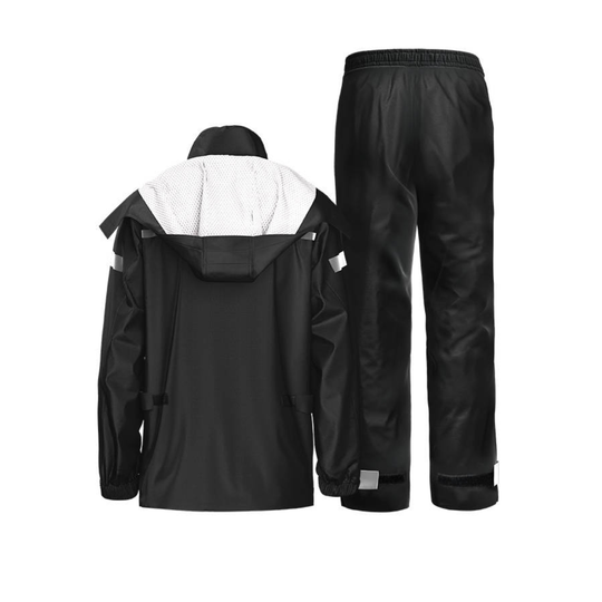 MOTOWOLF PREMIUM WATERPROOF MULTIS RAINCOAT WITH SHOE COVER AND CARRY POUCH