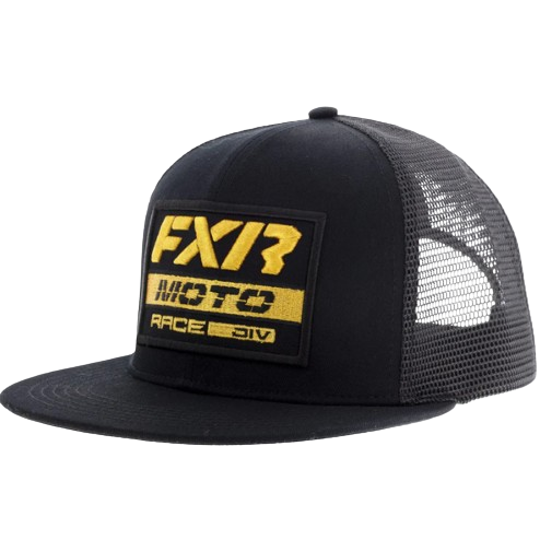 MOTO HAT 22 BLACK/GOLD OS