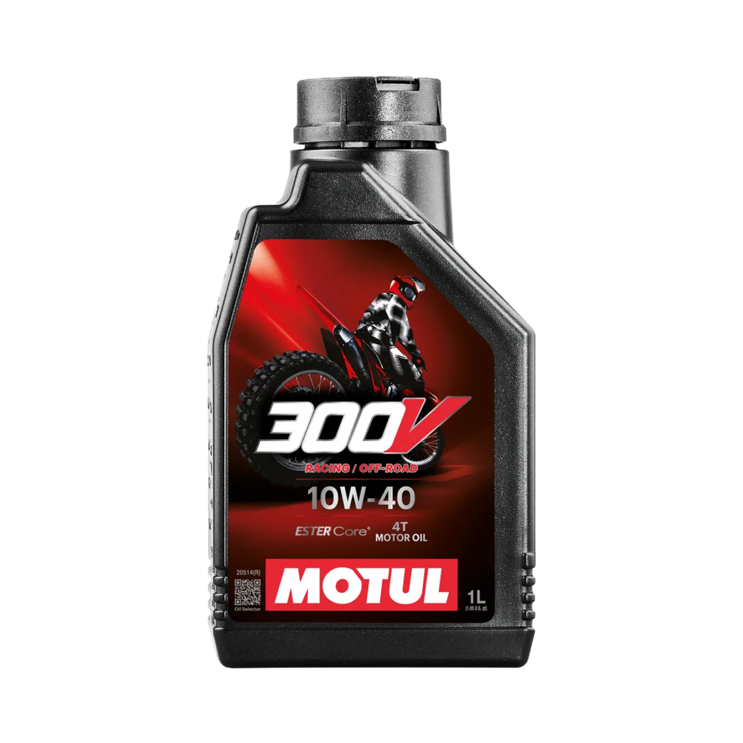 Motul 300V 10W40 Racing/Offroad 4T Motor Oil 1L