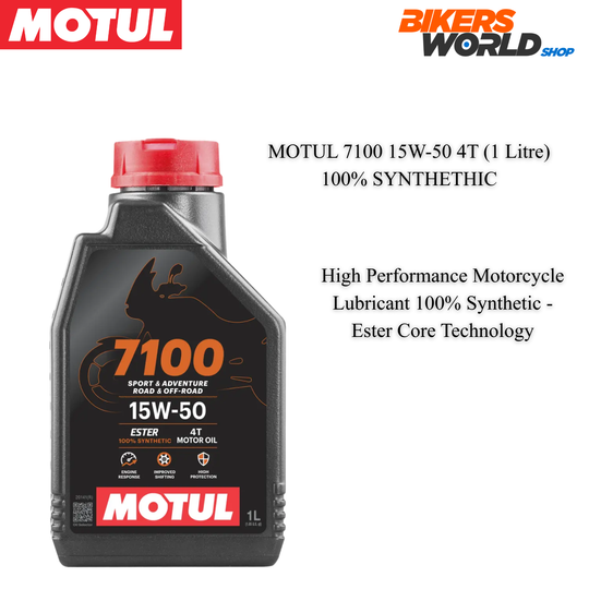 Motul 7100 15W50 4T Fully Synthetic Engine Oil