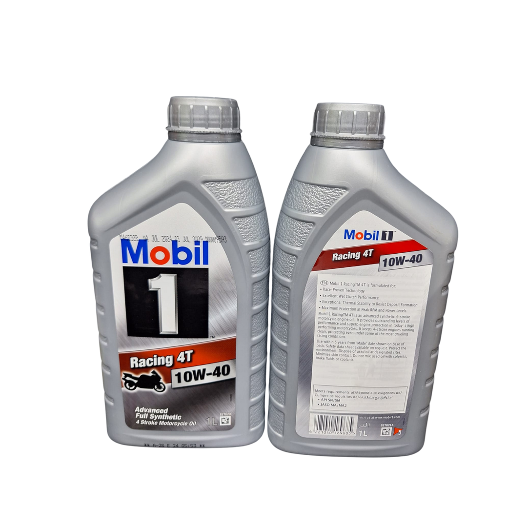Mobil 4T 10W40 Fully Synthetic Motorcycle Oil