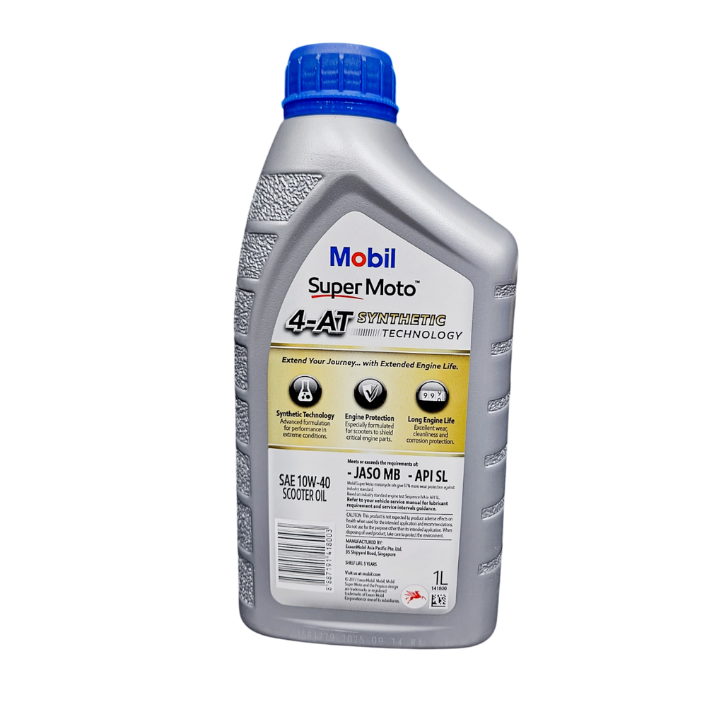 MOBIL SUP MOTO SCOOTER SYNT 10W40