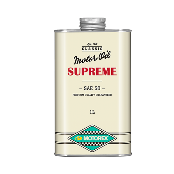 MOTOREX SUPREME SAE 50-Engine Oil for Classic Vehicles