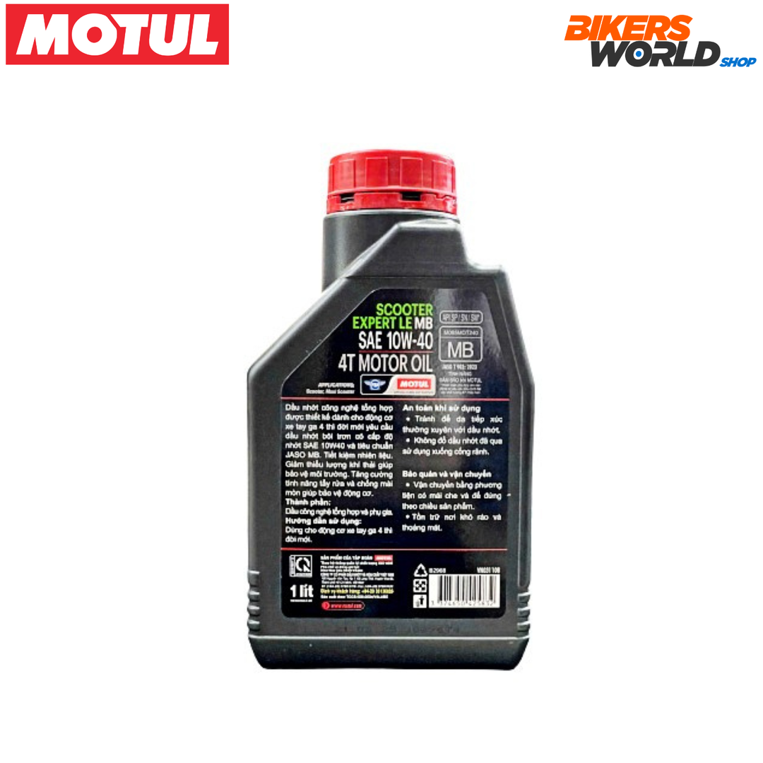MOTUL Scooter Expert Le 4T 10W40