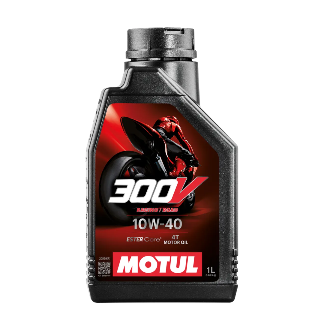 Motul 300V 10W40 4T Ester based Synthetic Motor Oil 1L
