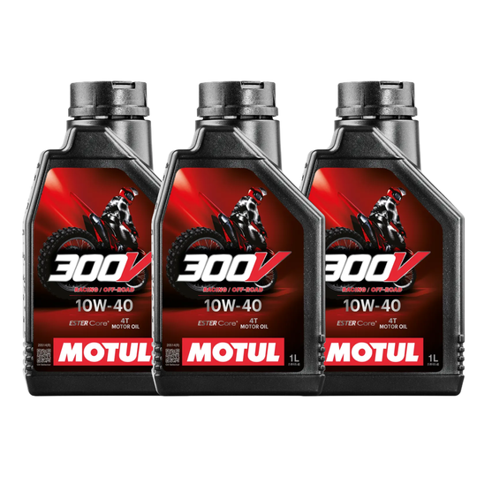 Motul 300V 10W40 Off Road Engine Oil 3L