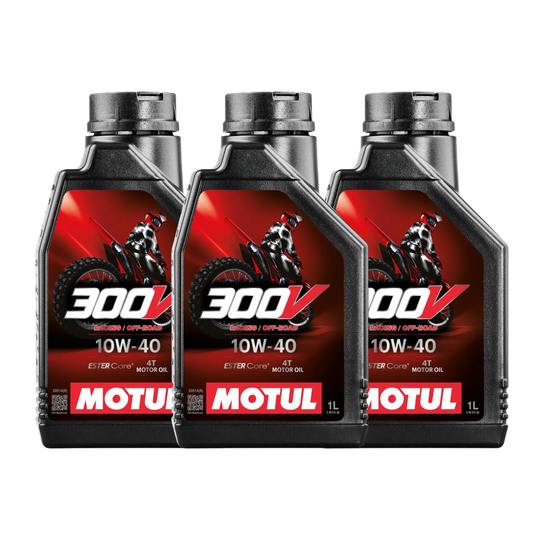 300V 10W40 4T Lubricant for racing motorcycle 3L