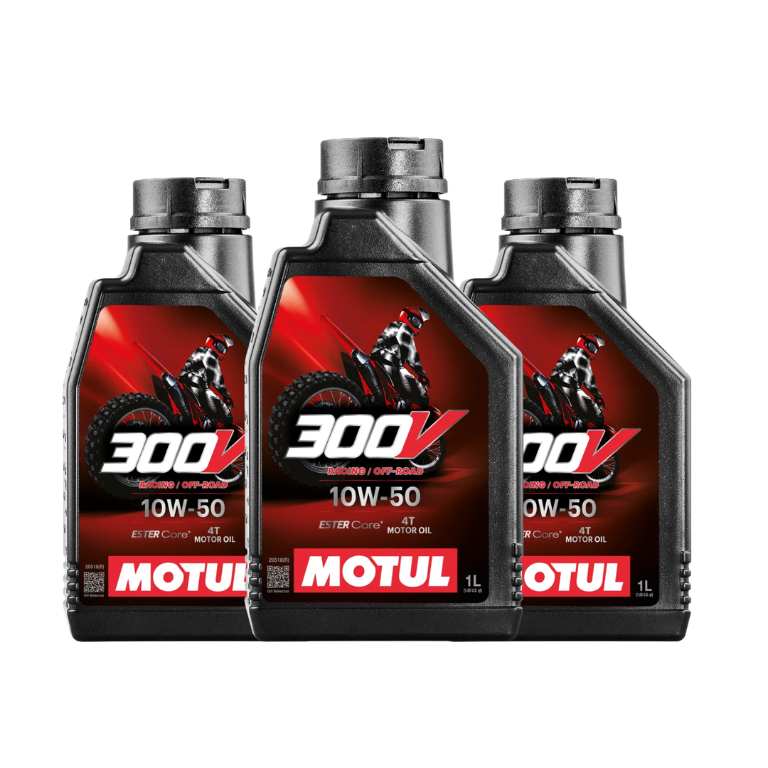 300V Offroad/Racing 4T 10W50 Motor oil 1L