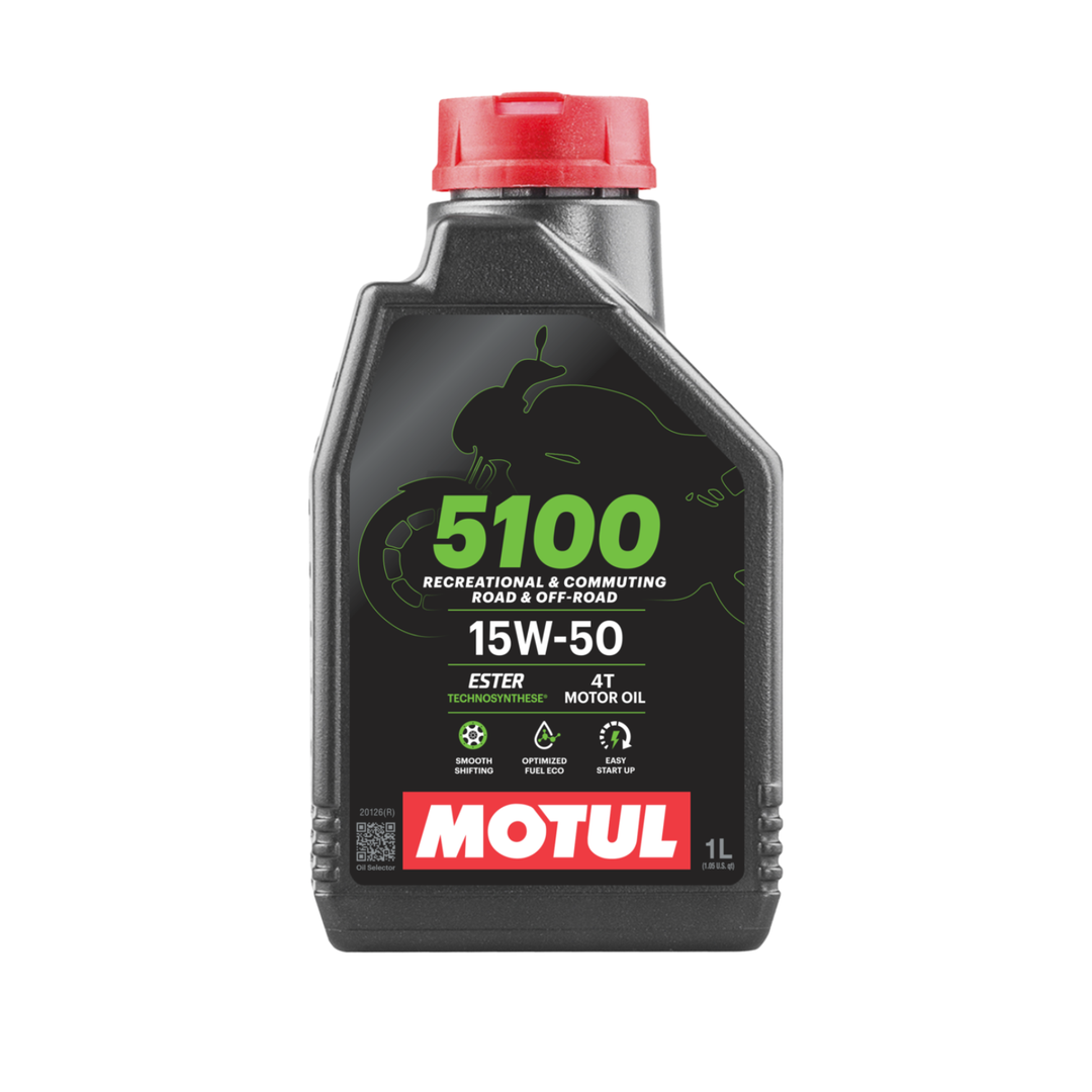 Motul 5100 4T 15W50 Motor Oil 1L