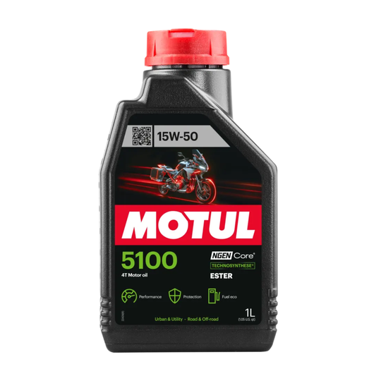 Motul 5100 4T 15W50 road/offroad motor oil 1L