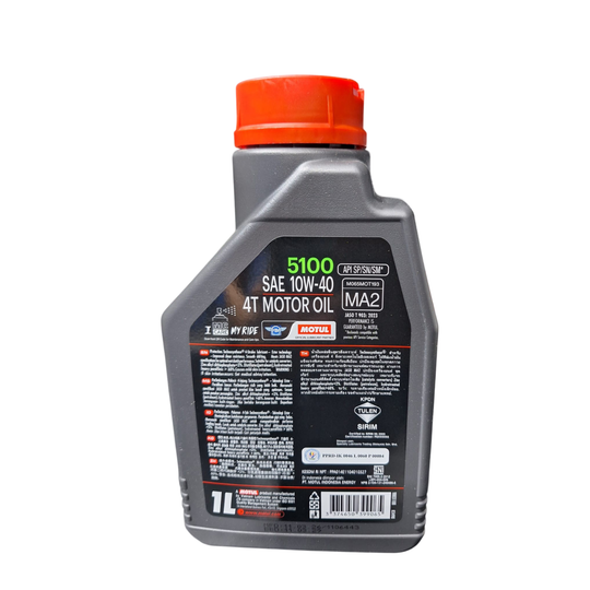 Motul 5100 4T 10W40 Motor Oil