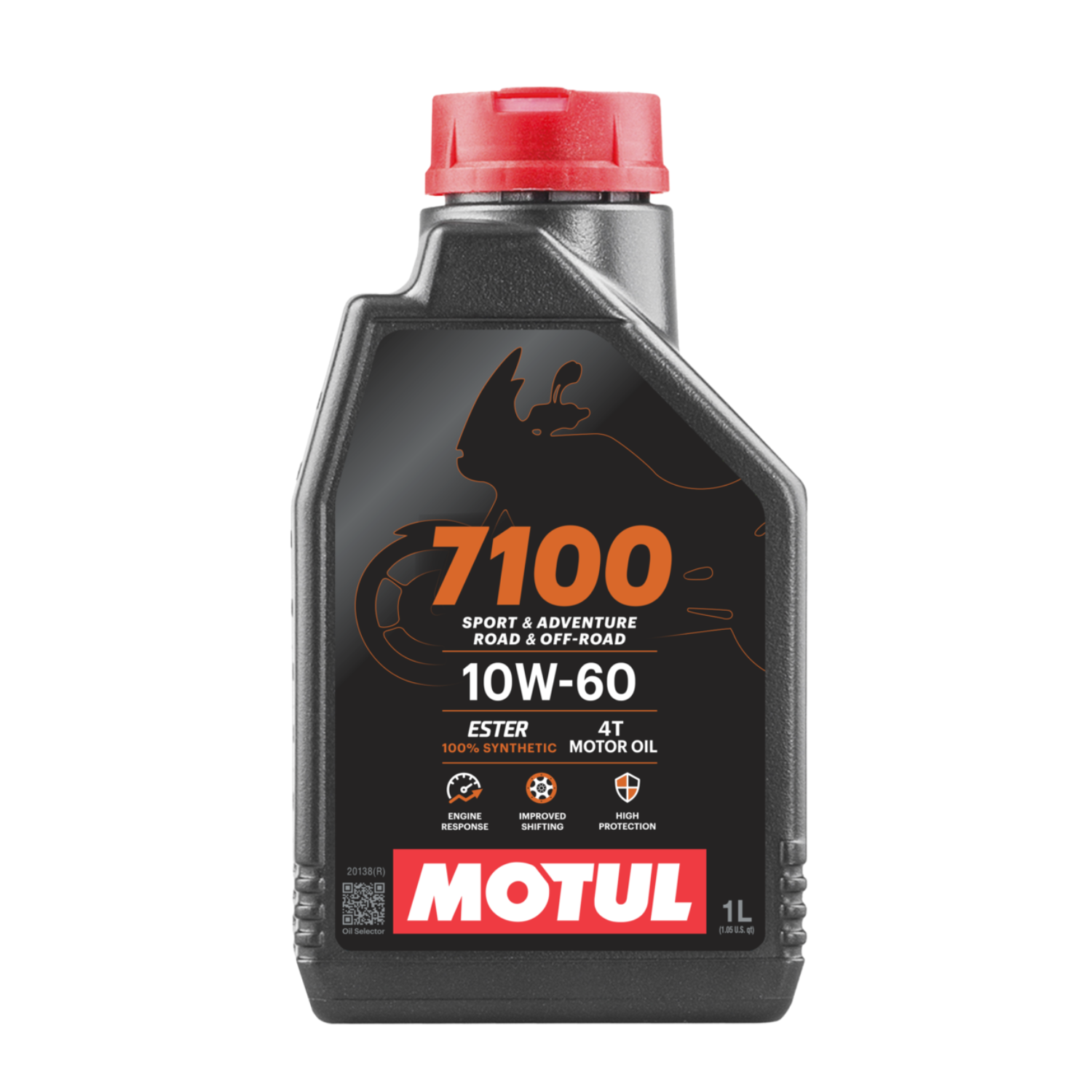 Motul 7100 4T Motorcycle Engine Oil 10W60 1L