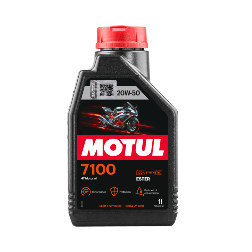 Motul 7100 4T 20W50 Fully Synthetic Motor Oil 