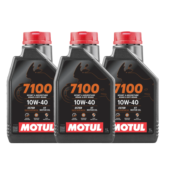 7100 10W40 4T Road/Offroad Ester Technology Motor Oil 3L