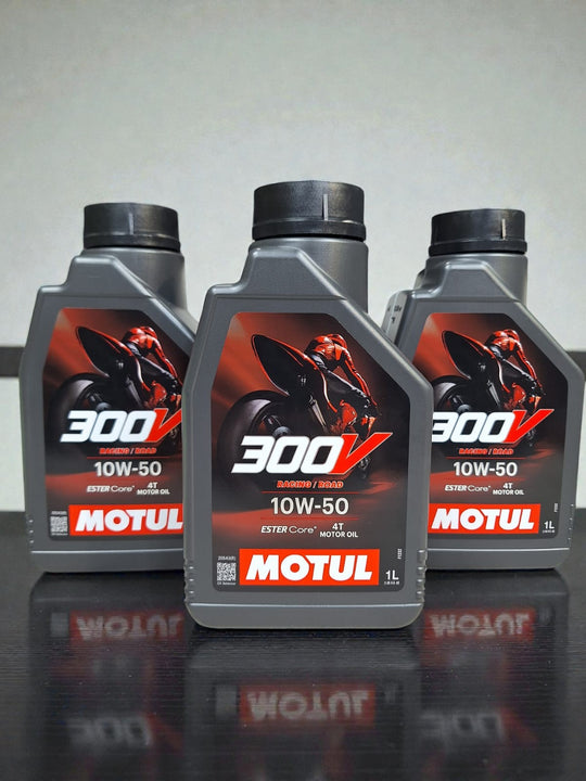 Motul 300V 10W50 4T Road Racing Motor Oil 1L