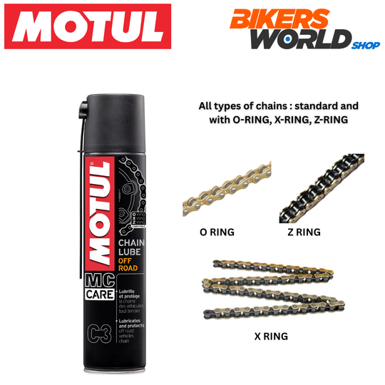 Motul C3 off road spray for all types of chain