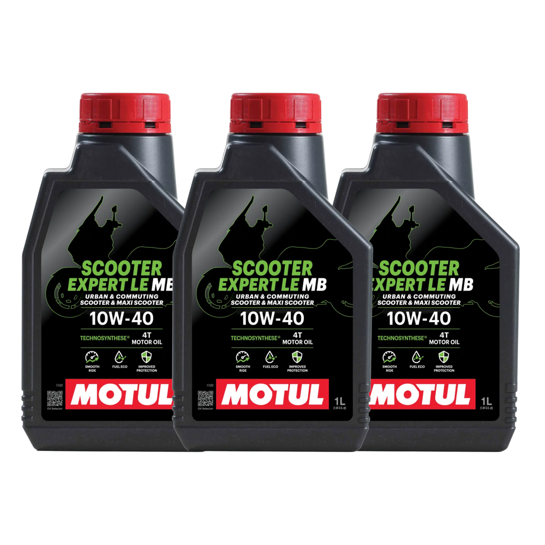 Motul Scooter Expert Le 10W40 4T Motor Oil 3L