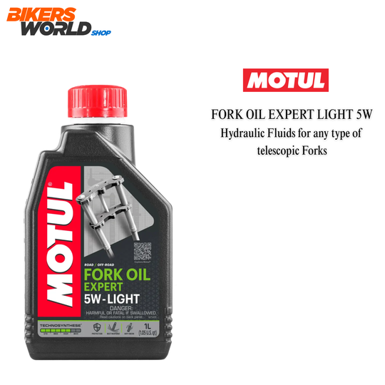Motul fork oil for all type of fork 1L 5W Light