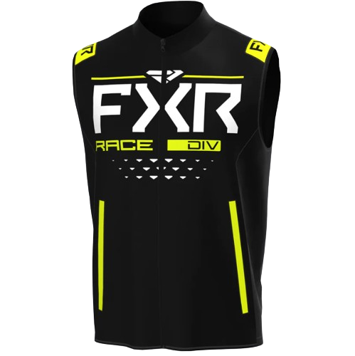 RR MX VEST 22 BLACK/HIVIS M