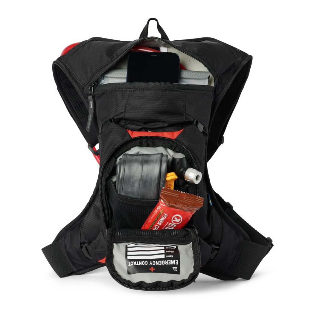 Hydration back pack for running and hiking