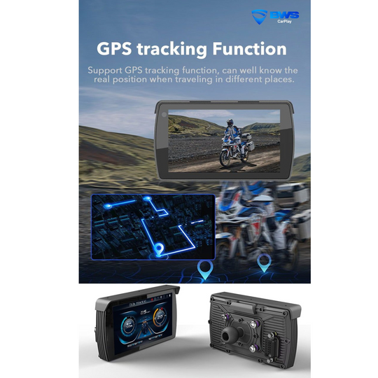 BWS CARPLAY MOTORCYCLE ENTERTAINMENT SYSTEM