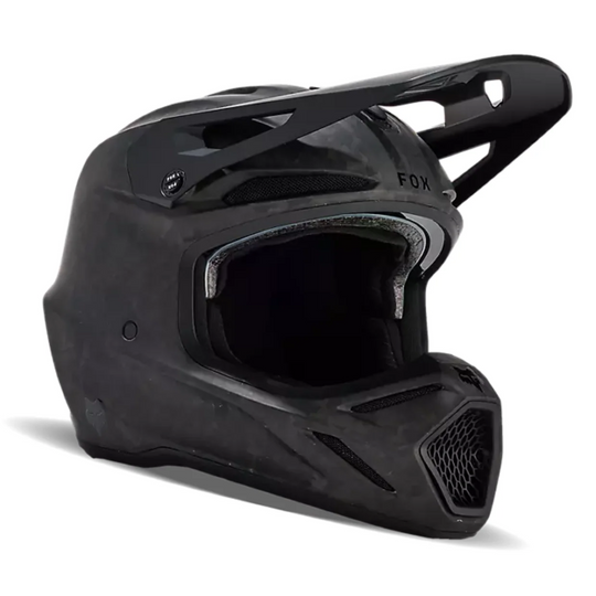 FOX V3 RS Carbon Solid Helmet