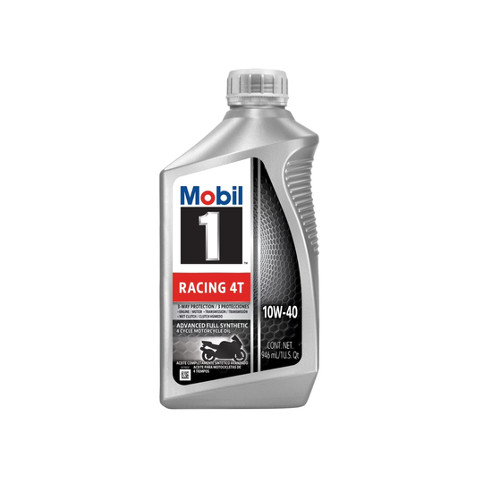 MOBIL 1 RACING 4T 10W40 Full Synthetic Motor Oil