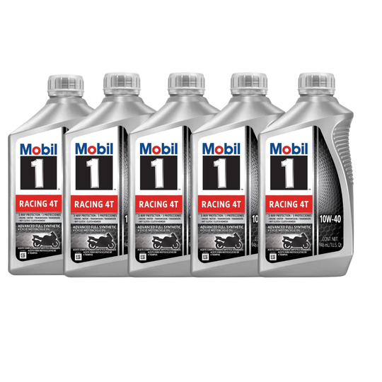 MOBIL 1 RACING 4T 10W40 Full Synthetic Motor Oil