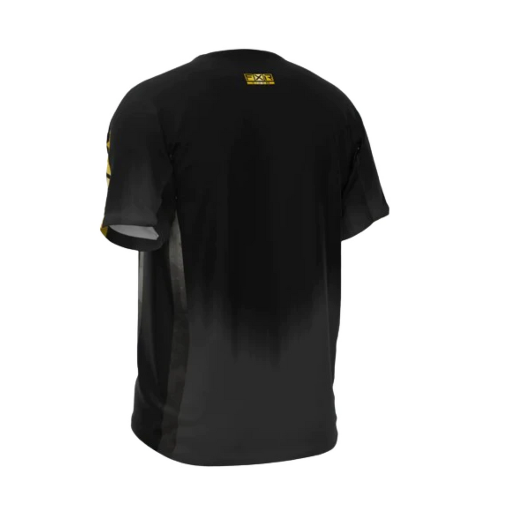 M PROFLEX UPF SS JERSEY 22 BLACK/GOLD