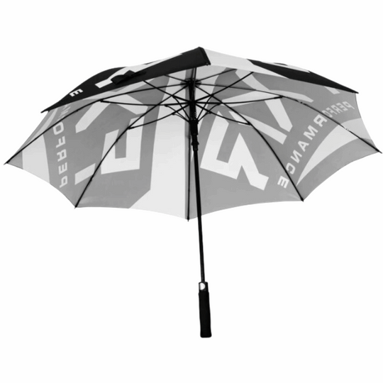 FXR UMBRELLA 22 BLACK/WHITE OS