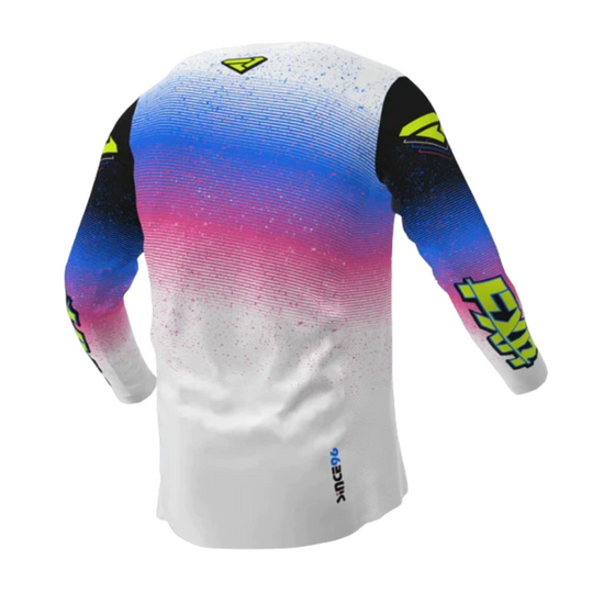 YTH PODIUM MX JERSEY 23 FIRE & ICE