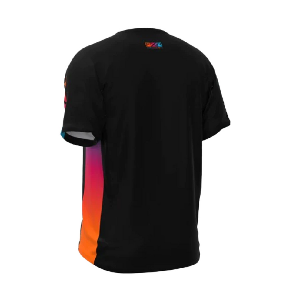 M PROFLEX UPF SS JERSEY 22 OIL/BLACK