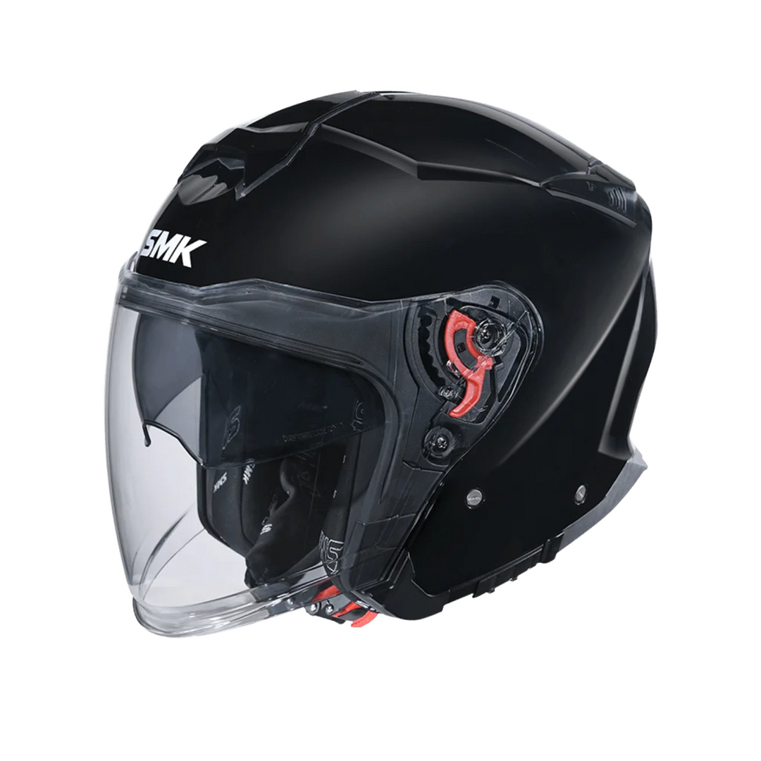 N1 OPEN FACE HELMET SMK GTJ S01 WITH CLEAR VISOR