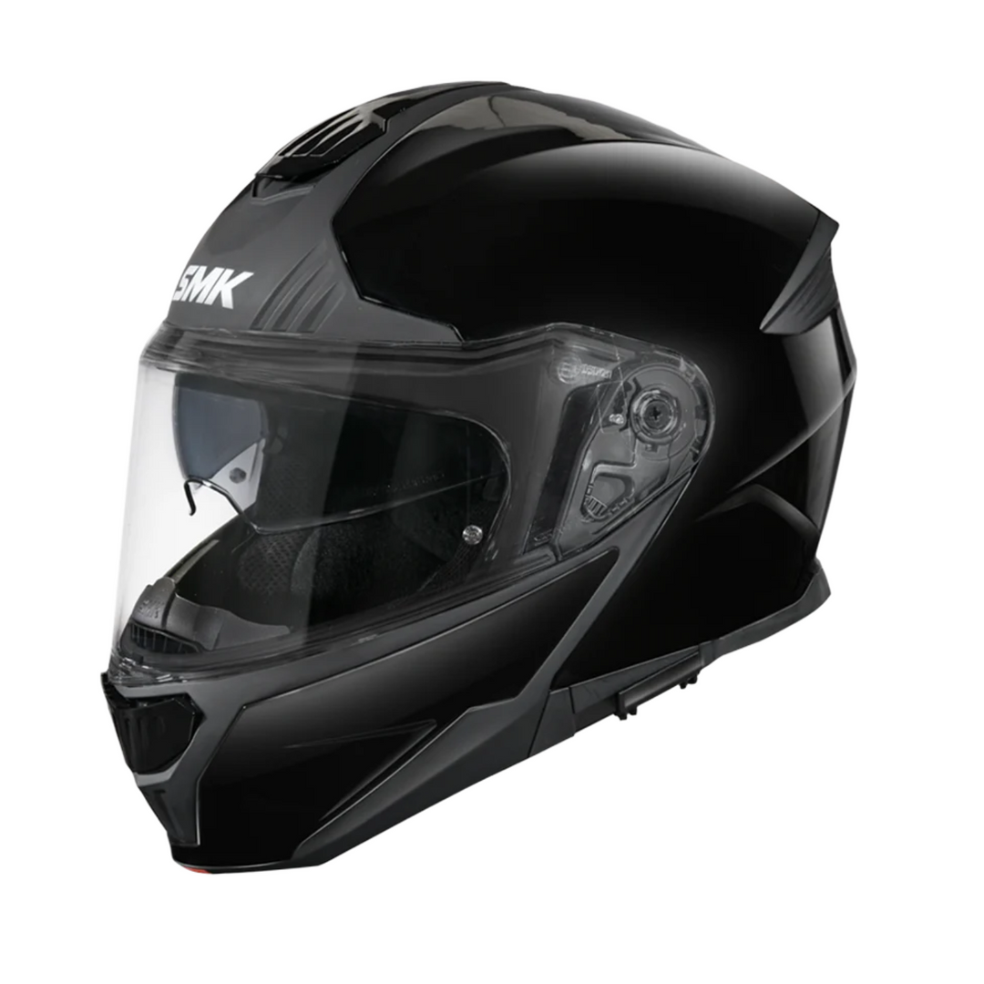 N1 FLIP UP HELMET SMK GULLWING S01 WITH CLEAR VISOR