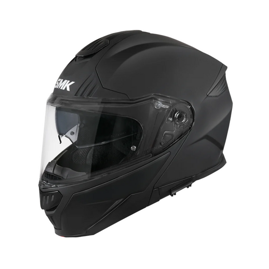 N1 FLIP UP HELMET SMK GULLWING S01 WITH CLEAR VISOR