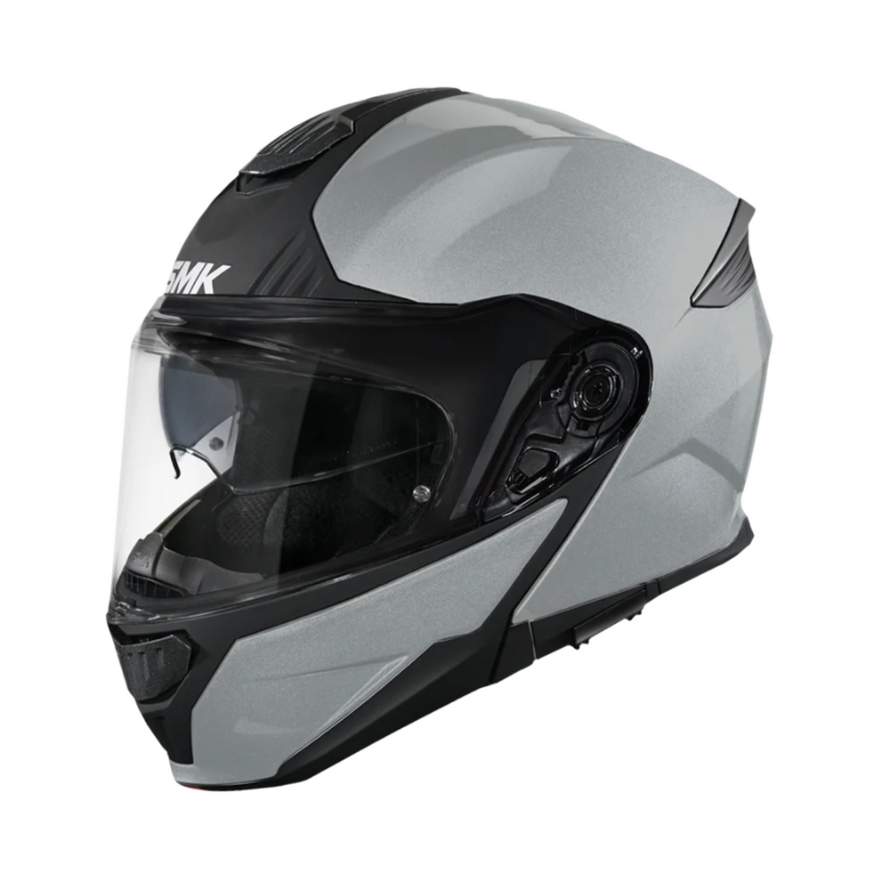 N1 FLIP UP HELMET SMK GULLWING S01 WITH CLEAR VISOR