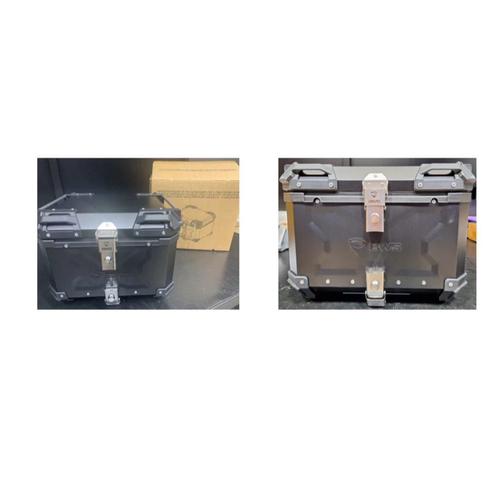 ALUMINIUM REAR TOP BOX