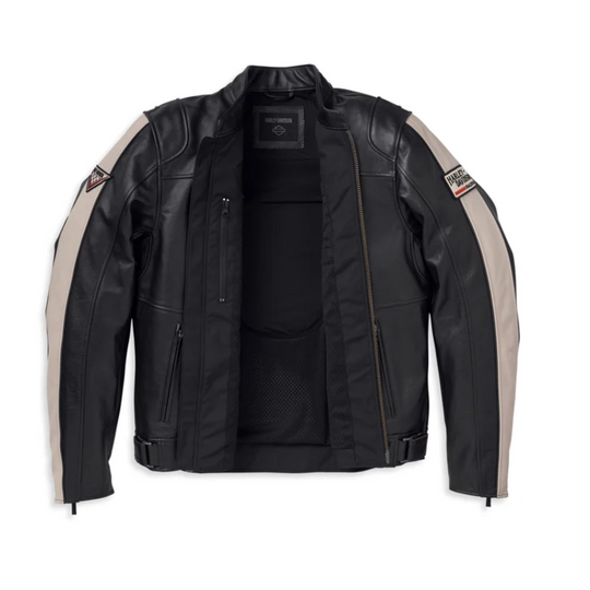 Harley davidson leather riding jacket best sale