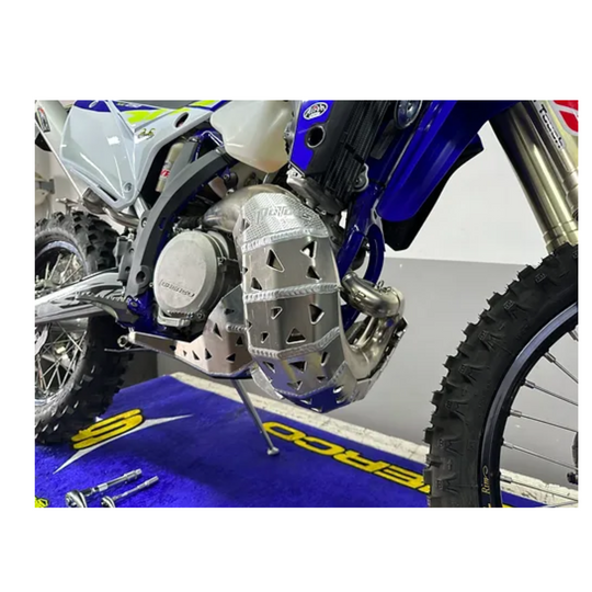 Bash Plate with Pipe Guard for Sherco