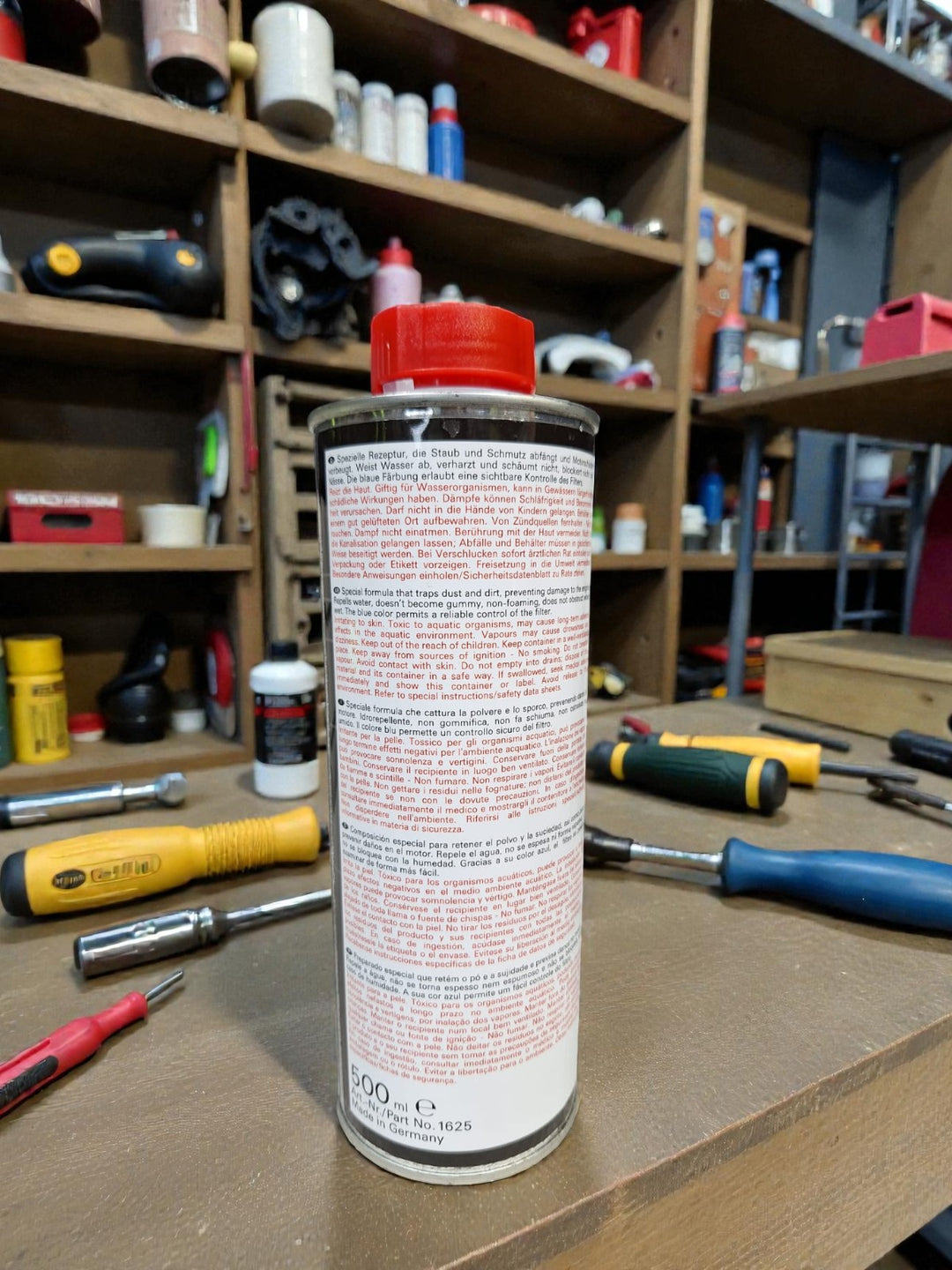 LIQUI MOLY-Motorbike Foam Filter Oil