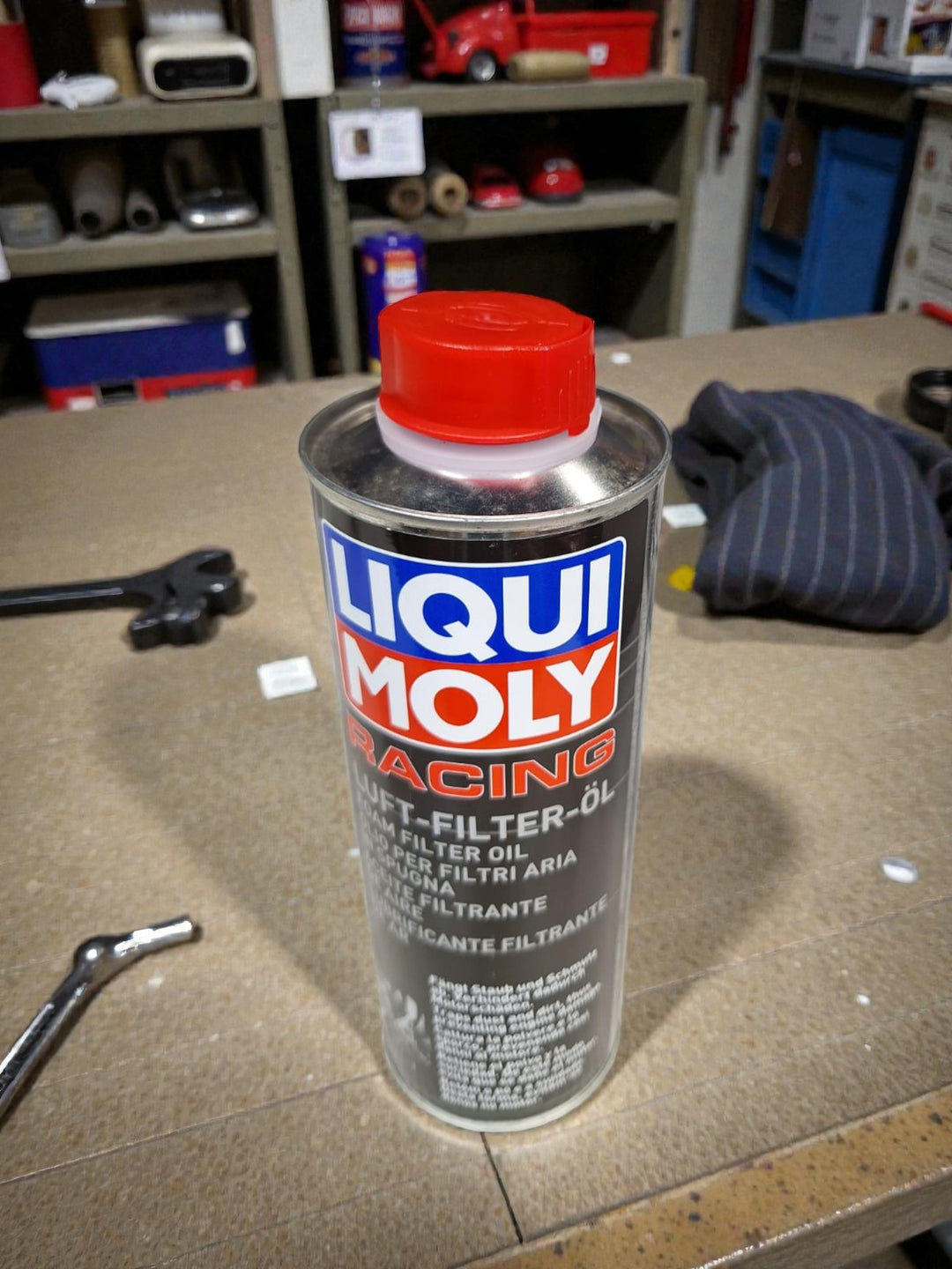LIQUI MOLY-Motorbike Foam Filter Oil