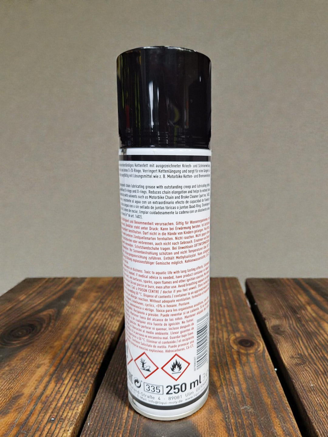 LIQUI MOLY MOTORBIKE CHAIN LUBE 250ML