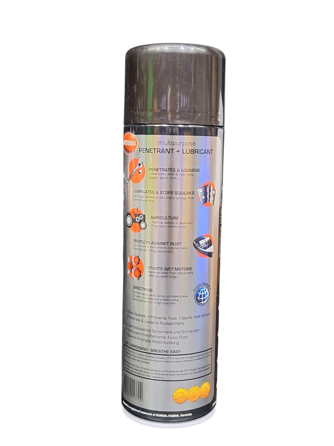 AUTOSOL HD-60 Fast Acting Penetrant – Rust Remover & Lubricant Spray